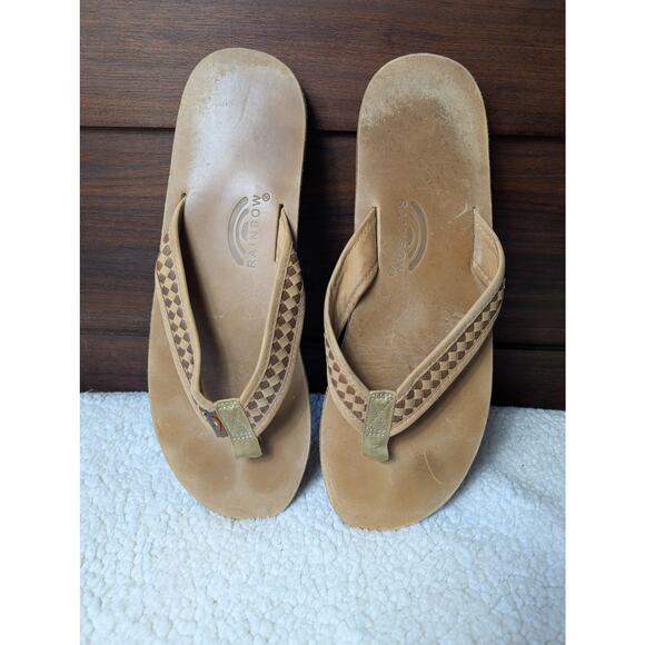 Rainbow Bentley Brown Sandal Mens XXXL main image 5